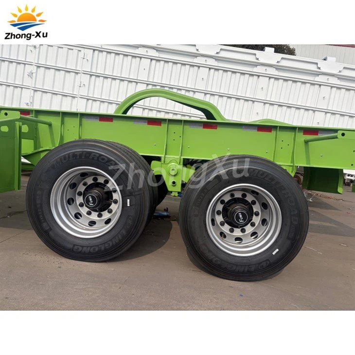 2Axle container skeletal semi-trailer factory