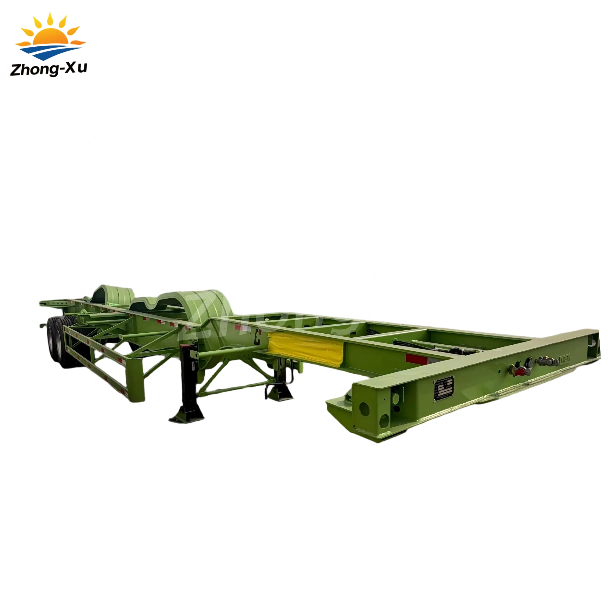 40フィートのスケルトントレーラー